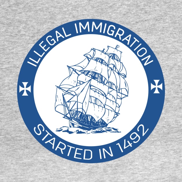 IMMIGRATION 1492 by SocialDesign